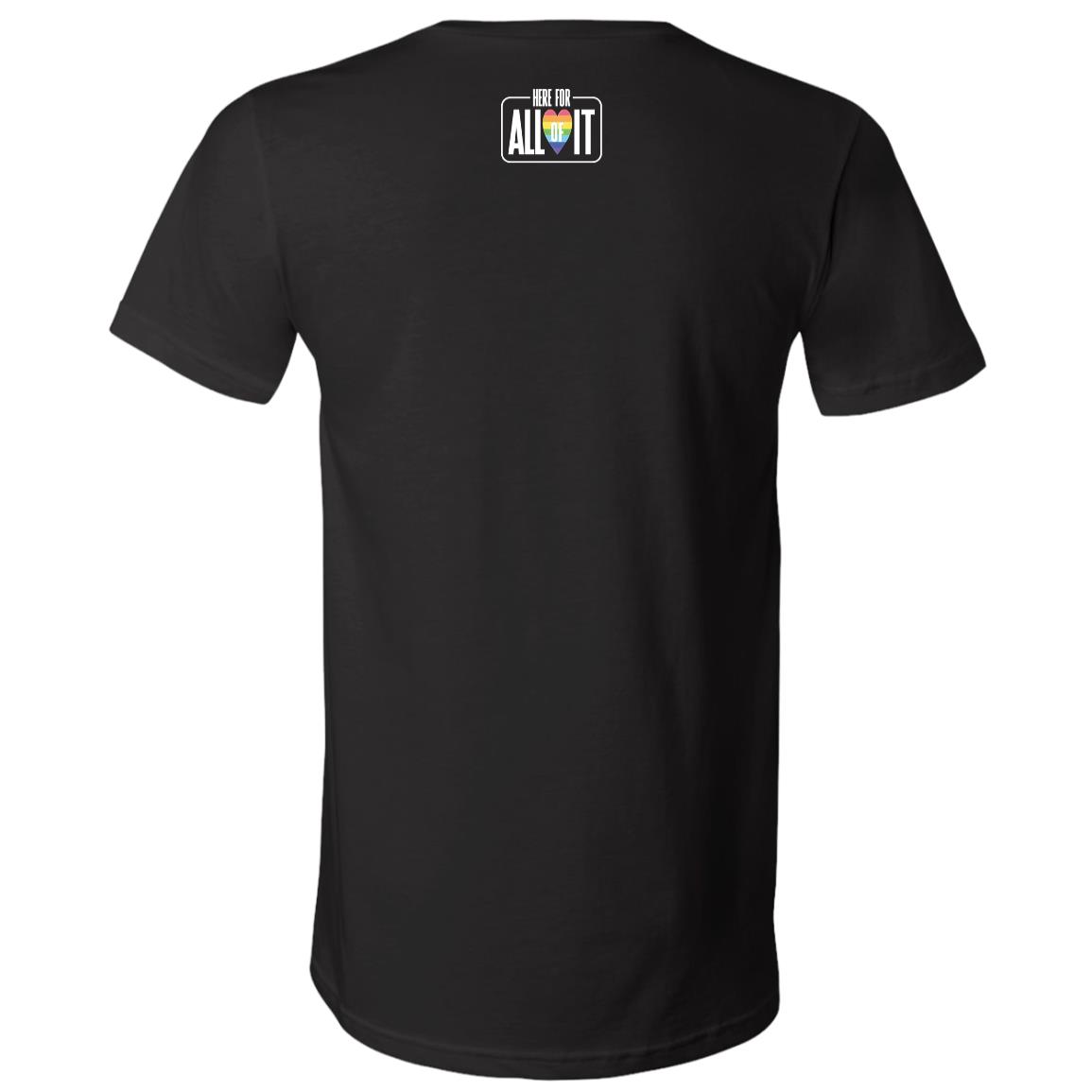 Love you, Mean it V-Neck T-Shirt - Image 2